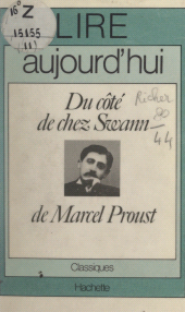 E-book, Du côté de chez Swann, de Marcel Proust, Hachette (réédition numérique FeniXX)