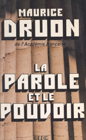 E-book, La parole et le pouvoir, Plon (réédition numérique FeniXX)
