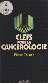 E-book, Clefs pour la cancérologie, Seghers (réédition numérique FeniXX)