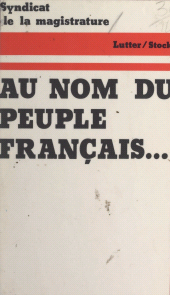 E-book, Au nom du peuple français, Stock (réédition numérique FeniXX)