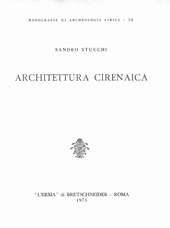 E-book, Architettura cirenaica, Stucchi, Sandro, "L'Erma" di Bretschneider