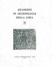 Fascicolo, Quaderni di archeologia della Libya : 7, 1975, "L'Erma" di Bretschneider