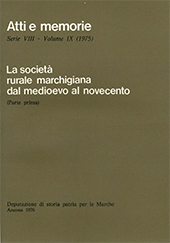 Heft, Atti e memorie della Deputazione di Storia Patria per le Marche : serie VIII, IX, 1975, Il lavoro editoriale