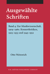 E-book, Ausgewahlte Schriften, John Benjamins Publishing Company