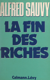 E-book, La fin des riches, Calmann-Lévy (réédition numérique FeniXX)