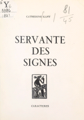 E-book, Servante des signes, Caractères (réédition numérique FeniXX)
