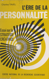 E-book, L'ère de la personnalité : essai sur la stratégie créatrice, CNRS Éditions (réédition numérique FeniXX)