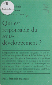 eBook, Qui est responsable du sous-développement?, La Découverte (réédition numérique FeniXX)