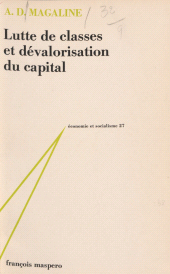 eBook, Lutte de classes et dévalorisation du capital : Contribution à la critique de révisionnisme, La Découverte (réédition numérique FeniXX)
