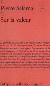 eBook, Sur la valeur, La Découverte (réédition numérique FeniXX)