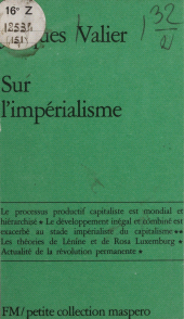 E-book, Sur l'impérialisme, La Découverte (réédition numérique FeniXX)
