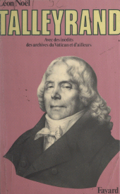 eBook, Énigmatique Talleyrand, Fayard (réédition numérique FeniXX)