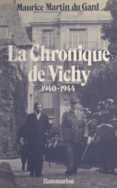 E-book, La chronique de Vichy, 1940-1944, Flammarion (réédition numérique FeniXX)