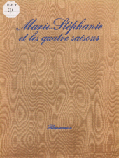 E-book, Marie-Stéphanie et les quatre saisons, Flammarion (réédition numérique FeniXX)