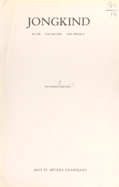 E-book, Jongkind : Sa vie, son oeuvre, son époque, Flammarion (réédition numérique FeniXX)