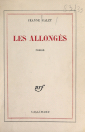 E-book, Les allongés, Gallimard (réédition numérique FeniXX)