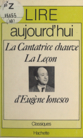 E-book, La cantatrice chauve, La leçon, d'Eugène Ionesco, Hachette (réédition numérique FeniXX)