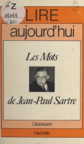 E-book, Les mots, de Jean-Paul Sartre, Hachette (réédition numérique FeniXX)