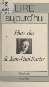 E-book, Huis clos, de Jean-Paul Sartre, Hachette (réédition numérique FeniXX)