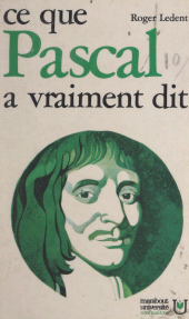 eBook, Ce que Pascal a vraiment dit, Marabout (réédition numérique FeniXX)