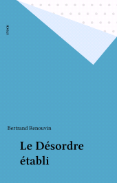 eBook, Le Désordre établi, Stock (réédition numérique FeniXX)