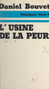 eBook, L'usine de la peur, Stock (réédition numérique FeniXX)