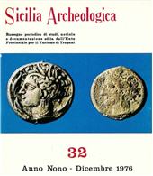 Fascicolo, Sicilia archeologica : IX, 32, 1976, "L'Erma" di Bretschneider