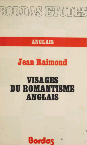 E-book, Visages du romantisme anglais, Bordas (réédition numérique FeniXX)