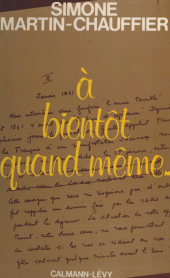 E-book, À bientôt quand même..., Calmann-Lévy (réédition numérique FeniXX)