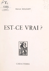 E-book, Est-ce vrai ?, Caractères (réédition numérique FeniXX)