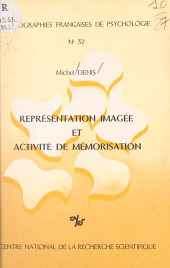 E-book, Représentation imagée et activité de mémorisation, CNRS Éditions (réédition numérique FeniXX)