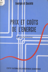 E-book, Prix et coûts de l'énergie, CNRS Éditions (réédition numérique FeniXX)