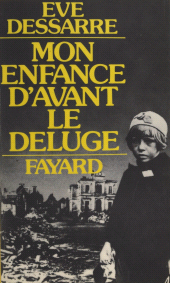 eBook, Mon enfance d'avant le déluge, Fayard (réédition numérique FeniXX)