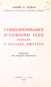E-book, Correspondance d'Edmond Fleg pendant l'affaire Dreyfus : 1894-1926, FeniXX