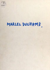 E-book, Marcel Duchamp, Flammarion (réédition numérique FeniXX)