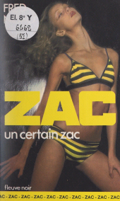 E-book, Un certain Zac, Fleuve éditions (réédition numérique FeniXX)