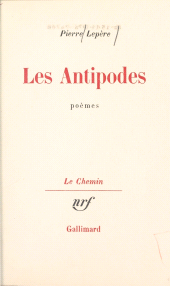 E-book, Les antipodes, Gallimard (réédition numérique FeniXX)
