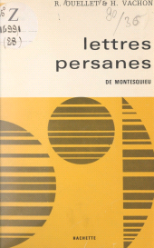 E-book, Lettres persanes, de Montesquieu, Hachette (réédition numérique FeniXX)