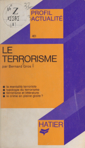 E-book, Le terrorisme, Hatier (réédition numérique FeniXX)