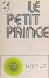 E-book, Le petit prince de Saint-Exupéry, Larousse (réédition numérique FeniXX)