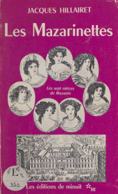 eBook, Les Mazarinettes ou Les sept nièces de Mazarin, Les Éditions de Minuit (réédition numérique FeniXX)