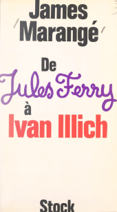 E-book, De Jules Ferry à Ivan Illich, Stock (réédition numérique FeniXX)