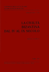 E-book, La Civiltà bizantina dal IV al IX secolo : aspetti e problemi, "L'Erma" di Bretschneider