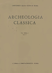 Article, La maniera del Pittore di Lysippides in un cratere attico a figure nere, "L'Erma" di Bretschneider