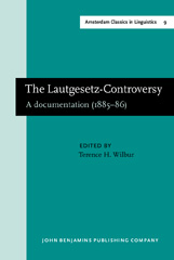 E-book, The Lautgesetz-Controversy, John Benjamins Publishing Company