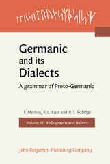 E-book, Germanic and its Dialects, John Benjamins Publishing Company