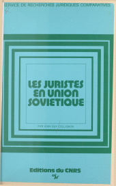 E-book, Les juristes en Union soviétique, CNRS Éditions (réédition numérique FeniXX)