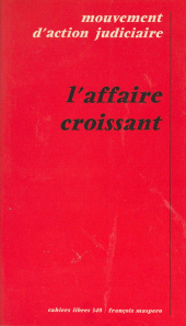 eBook, L'affaire Croissant, La Découverte (réédition numérique FeniXX)