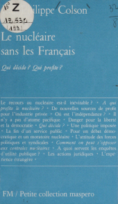eBook, Le nucléaire sans les Français : Qui décide, qui profite ?, La Découverte (réédition numérique FeniXX)