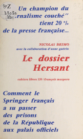 eBook, Le dossier Hersant, La Découverte (réédition numérique FeniXX)
